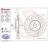 Image de Disque de frein BREMBO 09C82811 avant, ventilé, à haute teneur en carbone, 1 pièce
