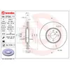 Image de Disque de frein BREMBO 09D72011 avant, ventilé, à haute teneur en carbone, 1 pièce