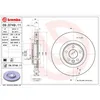 Image de Disque de frein BREMBO 09D74911 avant, ventilé, à haute teneur en carbone, 1 pièce