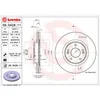 Image de Disque de frein BREMBO 09D42811 avant, ventilé, à haute teneur en carbone, 1 pièce
