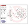 Image de Disque de frein BREMBO 08C42575 arrière, rainuré, plein, 1 pièce