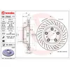 Image de Disque de frein BREMBO 09D93511 arrière, ventilé, à haute teneur en carbone, 1 pièce