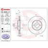 Image de Disque de frein BREMBO 09B58821 avant, ventilé, à haute teneur en carbone, 1 pièce