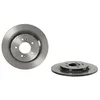 Image de Disque de frein BREMBO 08D43011 arrière, plein, à haute teneur en carbone, 1 pièce