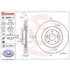 Image de Disque de frein BREMBO 09D62611 avant, ventilé, à haute teneur en carbone, 1 pièce