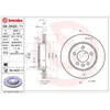 Image de Disque de frein BREMBO 09D42211 arrière, ventilé, à haute teneur en carbone, 1 pièce