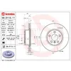 Image de Disque de frein BREMBO 09D11311 avant, ventilé, à haute teneur en carbone, 1 pièce