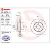 Image de Disque de frein BREMBO 09D57211 avant, ventilé, 1 pièce