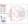 Image de Disque de frein BREMBO 08D88311 arrière, plein, à haute teneur en carbone, 1 pièce