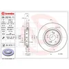 Image de Disque de frein BREMBO 09D21811 avant, ventilé, 1 pièce