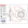 Image de Disque de frein BREMBO 09D42011 arrière, ventilé, à haute teneur en carbone, 1 pièce