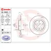 Image de Disque de frein BREMBO 08D89311 arrière, plein, à haute teneur en carbone, 1 pièce