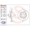 Image de Disque de frein BREMBO 08D97311 arrière, plein, 1 pièce