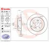 Image de Disque de frein BREMBO 08.E139.11 arrière, plein, à haute teneur en carbone, 1 pièce