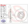 Image de Disque de frein BREMBO 09D98011 avant, ventilé, à haute teneur en carbone, 1 pièce