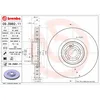 Image de Disque de frein BREMBO 09D98211 avant, ventilé, à haute teneur en carbone, 1 pièce