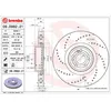 Image de Disque de frein BREMBO 09D98221 avant, ventilé, à haute teneur en carbone, 1 pièce