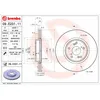 Image de Disque de frein BREMBO 09.E231.11 avant, ventilé, 1 pièce