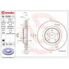 Image de Disque de frein BREMBO 09E23511 avant, ventilé, à haute teneur en carbone, 1 pièce