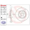 Image de Disque de frein BREMBO 08N24921 arrière, plein, à haute teneur en carbone, 1 pièce