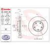 Image de Disque de frein BREMBO 09C24020 avant, ventilé, 1 pièce