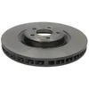 Image de Disque de frein BREMBO 09D93611 avant, ventilé, rainuré, à haute teneur en carbone, 1 pièce