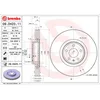 Image de Disque de frein BREMBO 09D42311 avant, ventilé, à haute teneur en carbone, 1 pièce