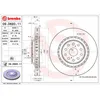 Image de Disque de frein BREMBO 09D69311 avant, ventilé, 1 pièce