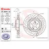 Image de Disque de frein BREMBO 09.B848.33, 1 pièce