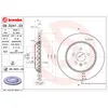 Image de Disque de frein BREMBO 09.D241.23 arrière, ventilé, 1 pièce
