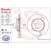 Image de Disque de frein BREMBO 09D55023 avant, ventilé, à haute teneur en carbone, 1 pièce