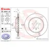 Image de Disque de frein BREMBO 09D55223 arrière, ventilé, à haute teneur en carbone, 1 pièce