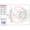 Image de Disque de frein BREMBO 08D57511 arrière, plein, 1 pièce