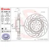 Image de Disque de frein BREMBO 09A29933 avant, ventilé, à haute teneur en carbone, 1 pièce