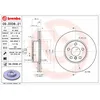 Image de Disque de frein BREMBO 09D33821 avant, ventilé, à haute teneur en carbone, 1 pièce