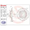 Image de Disque de frein BREMBO XTRA LINE BREMBO 08.C501.1X, 1 pièce