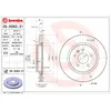Image de Disque de frein BREMBO 09N36331 arrière, ventilé, 1 pièce
