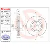 Image de Disque de frein BREMBO 09D05011 avant, ventilé, 1 pièce