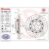 Image de Disque de frein BREMBO 9888023 avant, ventilé, rainuré, à haute teneur en carbone, 1 pièce