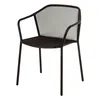 Image de Emu - Fauteuil bridge Darwin - Noir - Acier verni - Designer LucidiPevere Studio