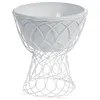 Image de Emu - Cache-pot Re-trouvé - Blanc - Acier - Designer Patricia Urquiola