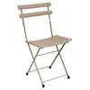 Image de Emu - Chaise pliante Arc en Ciel - Beige - Acier verni