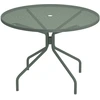 Image de Emu - Table ronde Cambi - Vert - Tôle étirée - Designer Aldo Ciabatti
