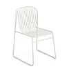 Image de Emu - Chaise empilable Riviera - Blanc - Acier verni - Designer LucidiPevere Studio