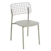 Image de Emu - Chaise empilable Lyze - Gris - Acier inoxydable verni - Designer Florent Coirier