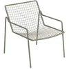 Image de Emu - Fauteuil bas empilable Rio R50 - Gris - Acier - Designer Anton Cristell