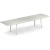 Image de Emu - Table rectangulaire Plus4 - Blanc - Acier verni