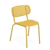 Image de Emu - Chaise empilable Mom - Jaune - Acier verni - Designer Florent Coirier
