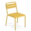 Image de Emu - Chaise empilable Star - Jaune - Acier verni