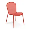 Image de Emu - Chaise Ronda - Rouge - Acier - Designer Aldo Ciabatti